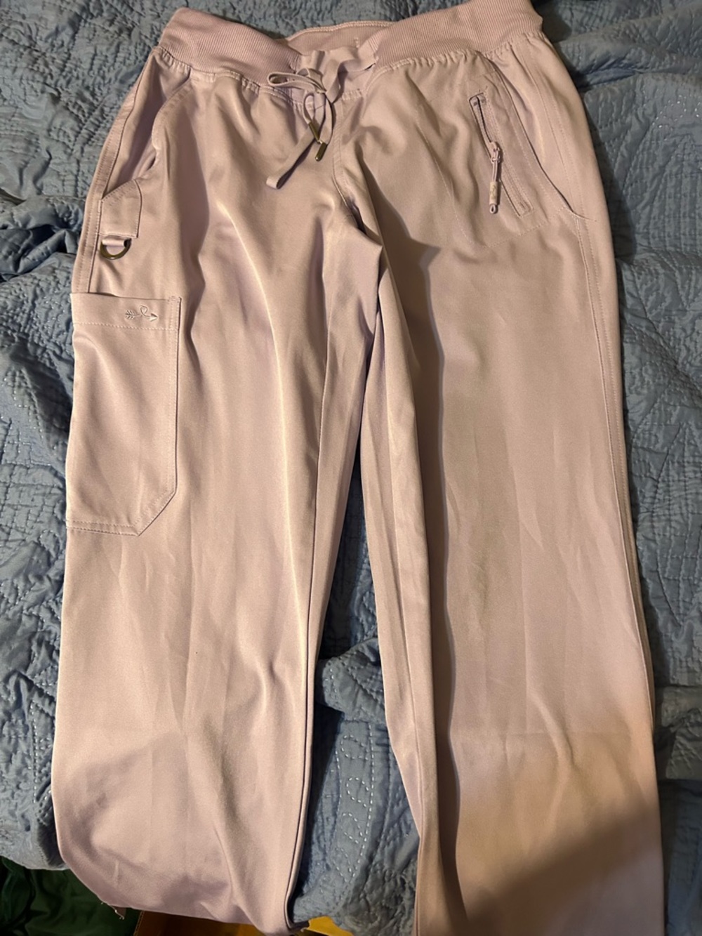 Women's Lavender Utility Joggers with Cargo Pocket
